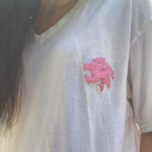 Leo Shirt - Hand Embroidered - Handmade